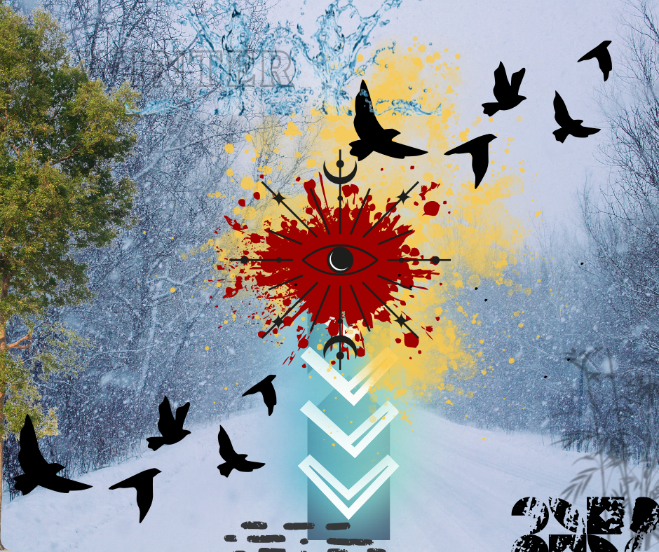 Collage imagery on Resonate Card No. 42