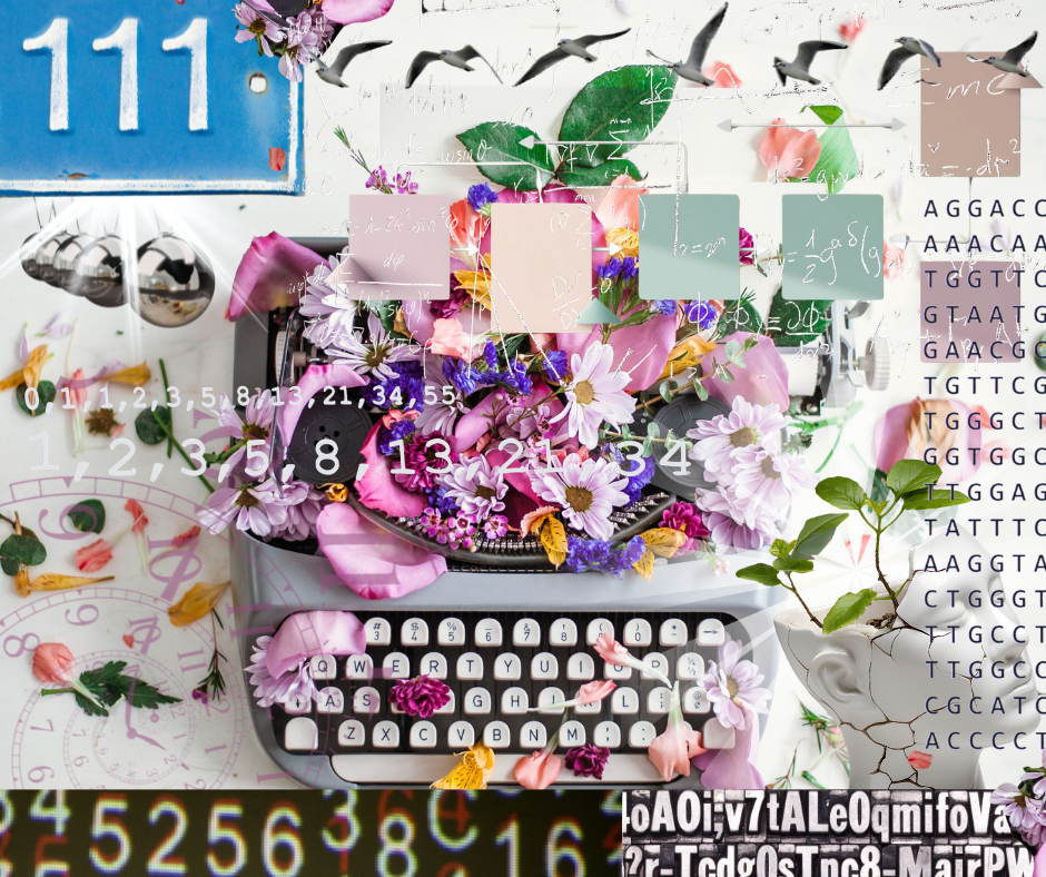 Collage imagery on Resonate Card No. 59